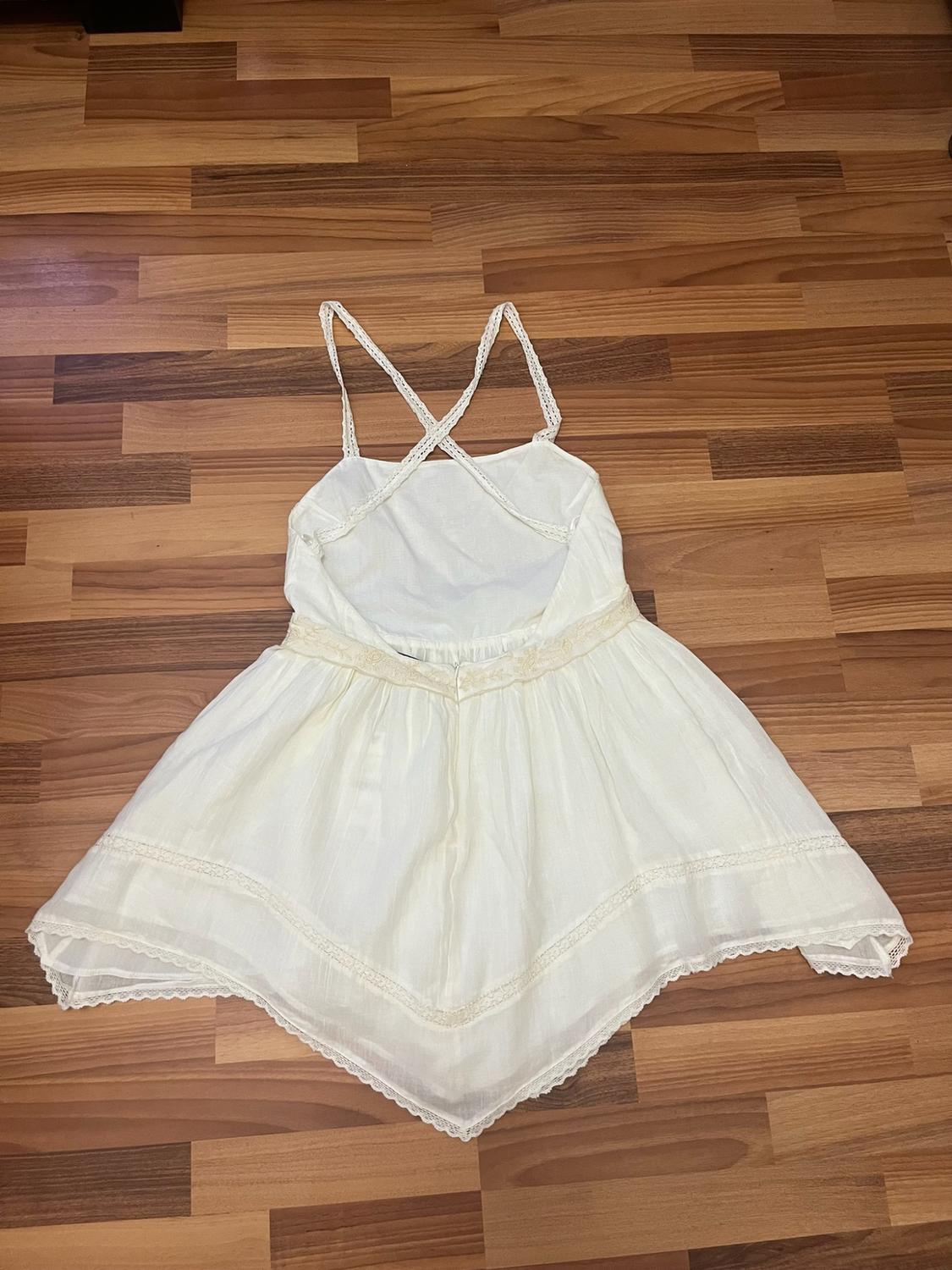 EMBROIDERED CHIFFON MINI DRESS - Image 5