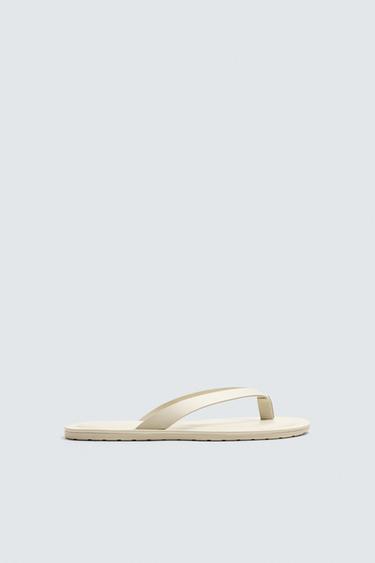 STRAPPY SANDALS - Ecru by Zara
