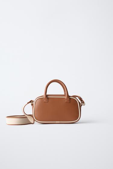 CHARM CROSSBODY BAG - Brown by Zara - Image 4