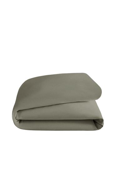 BETTBEZUG SATIN (FADENDICHTE 300) - Blau / Grün von Zara