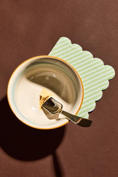 BOL GRÈS MOTIF GLACE - Citron vert de Zara - Image 5