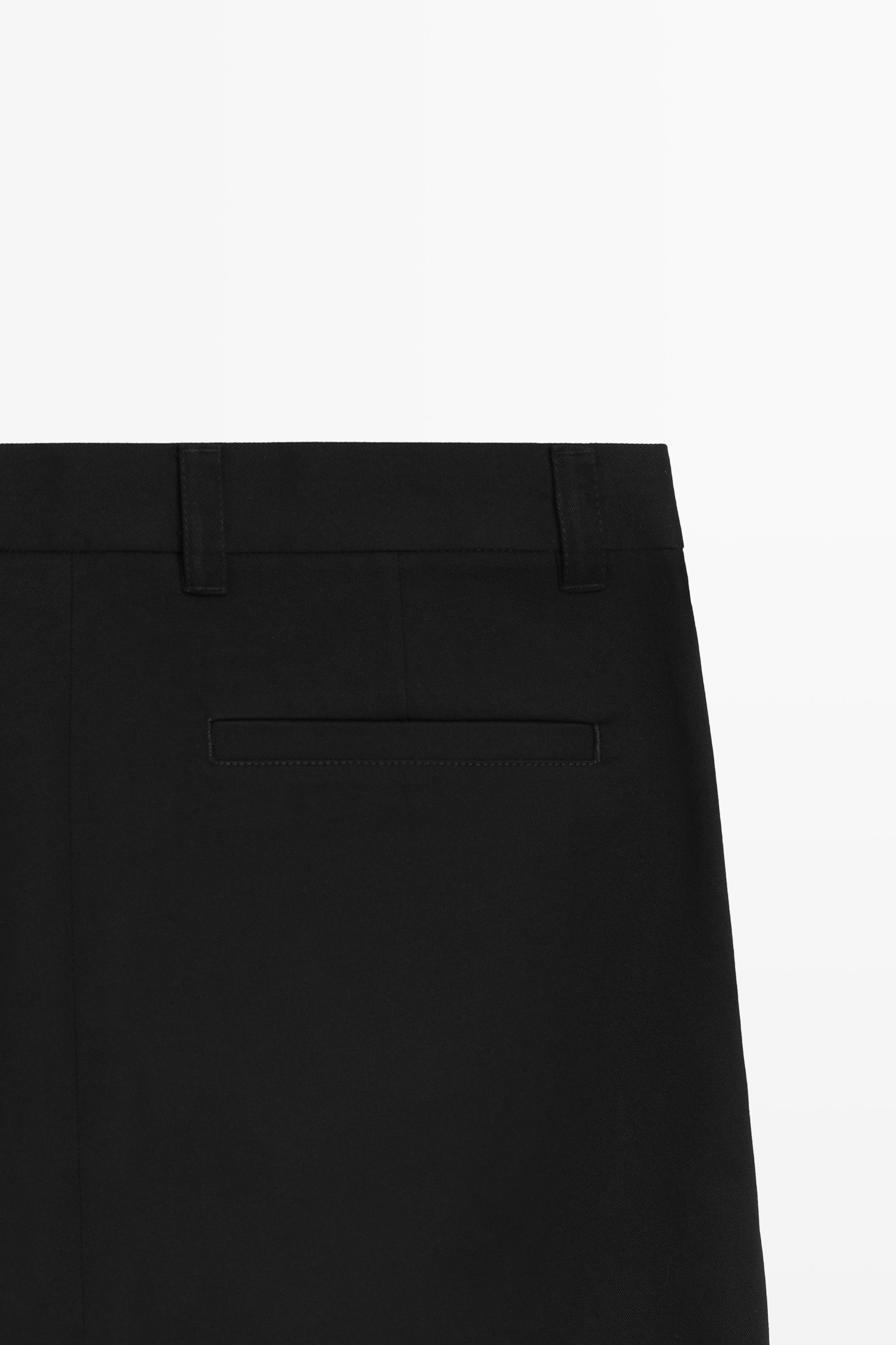 Pantalon double pince 100 % coton