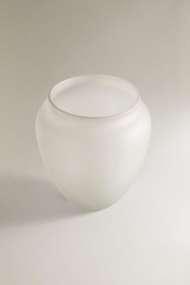 Zara OPAQUE GLASS VESSEL I COLIN KING - Transparent
