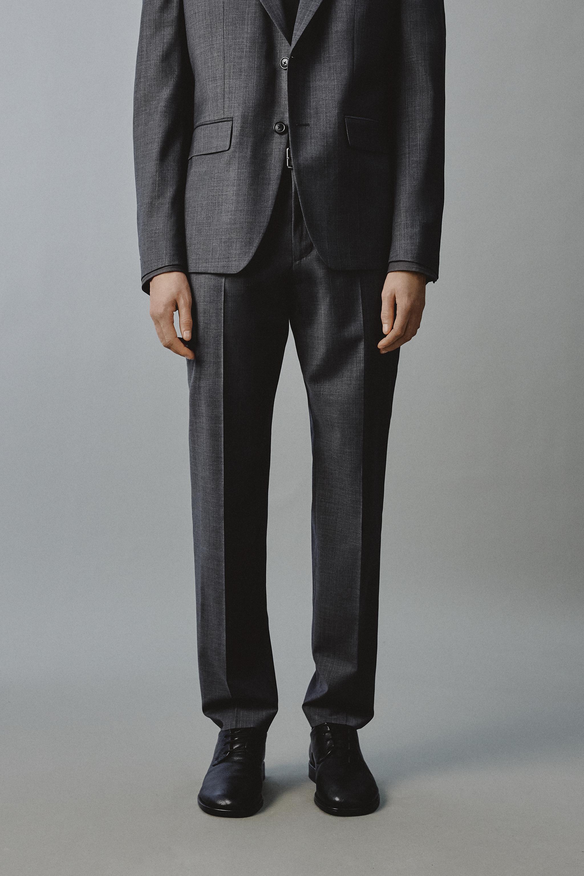 PANTALON DE COSTUME À RAYURES