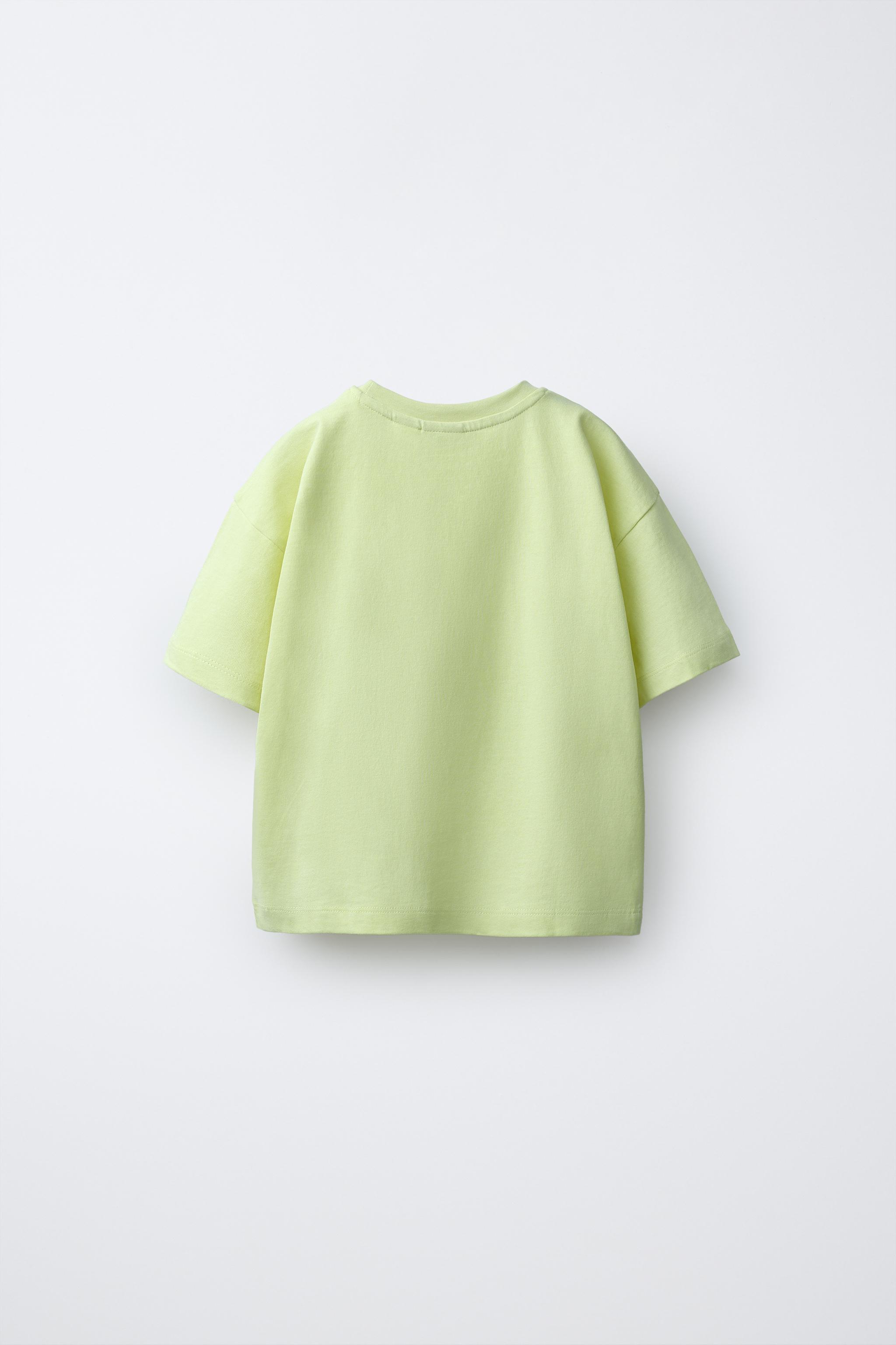 THREE-PACK OF STRIPED AND PLAIN T-SHIRTS