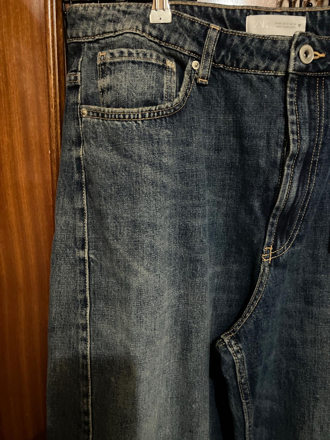 TRF BAGGY BARREL MID-WAIST JEANS - Image 3
