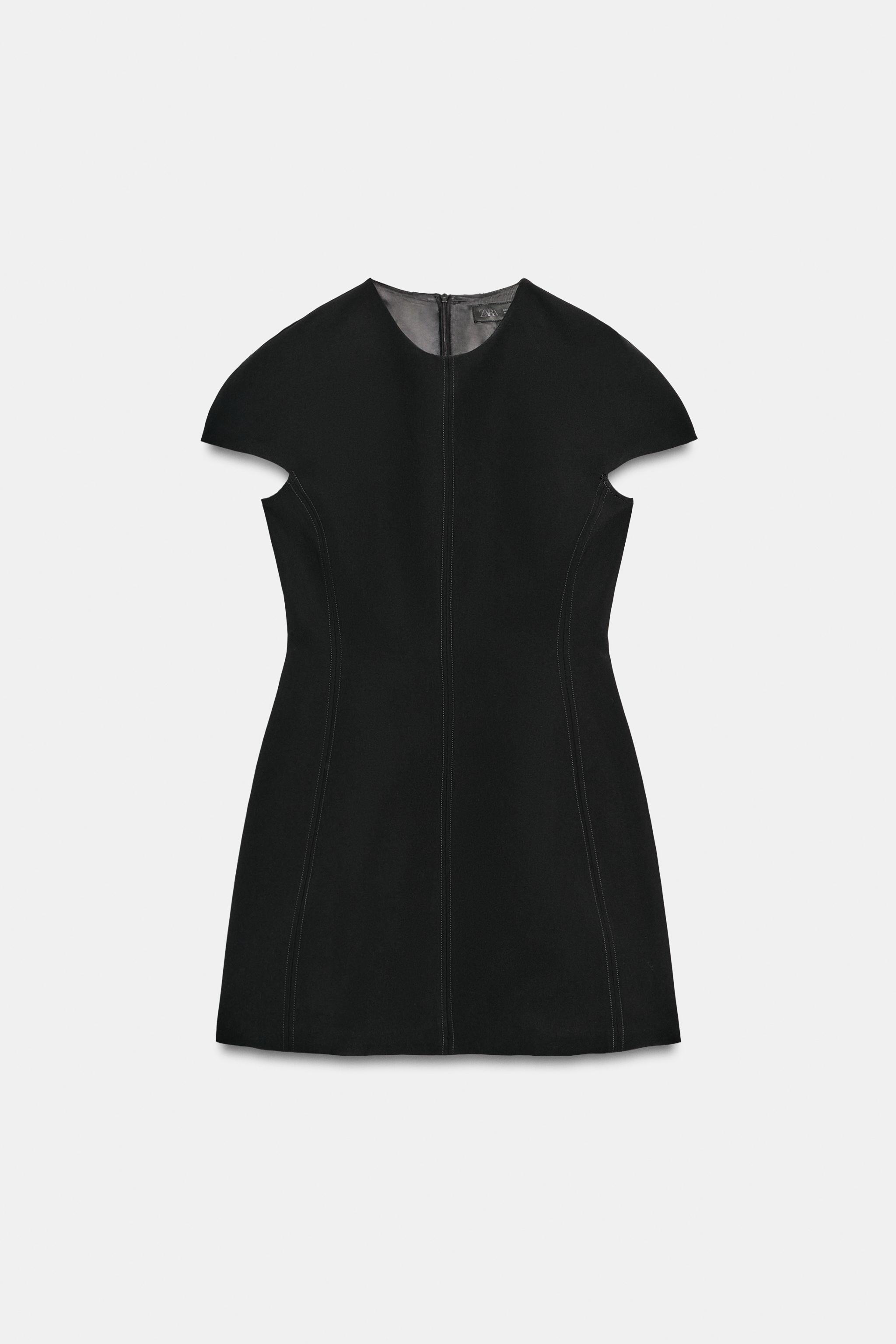 Zara ZW COLLECTION MİNİ ELBİSE görsel 5