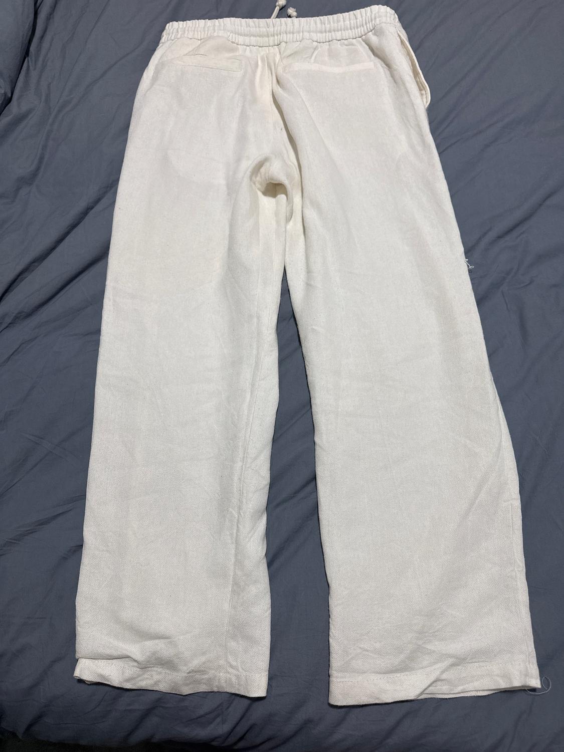 VISCOSE-JUTE TROUSERS - Image 3