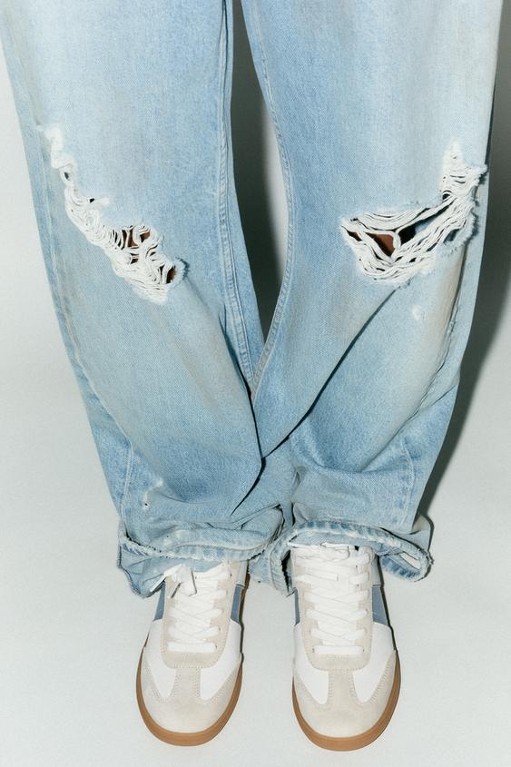 V-Neck Hardware One-Piece Swimsuit