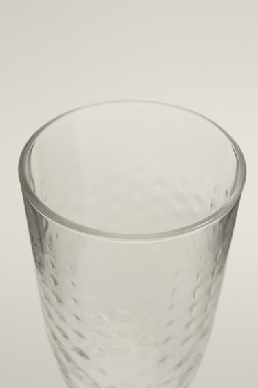 VERRE MOTIF RELIEF - Transparent de Zara - Image 1