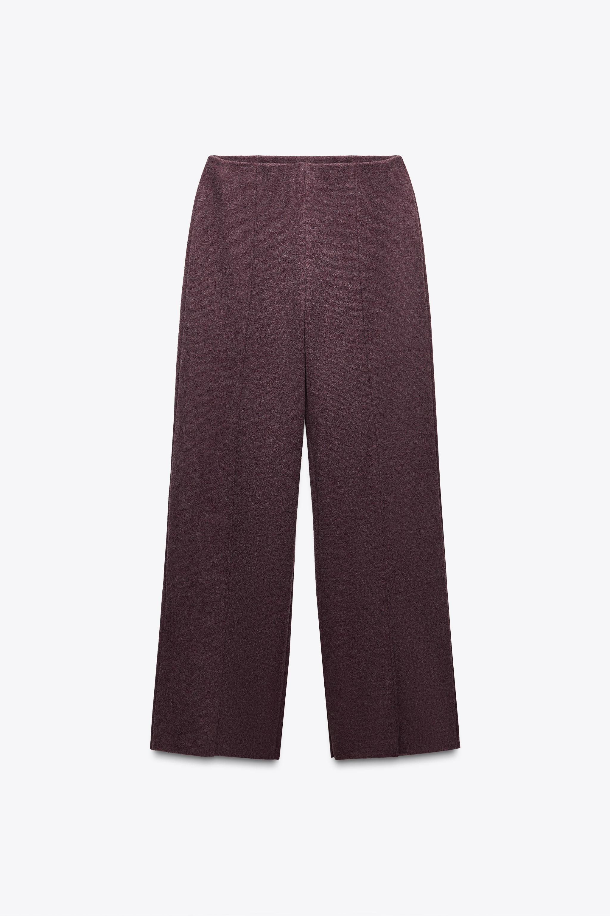 ソフトストレートレッグパンツ - カーボングレー | ZARA Japan