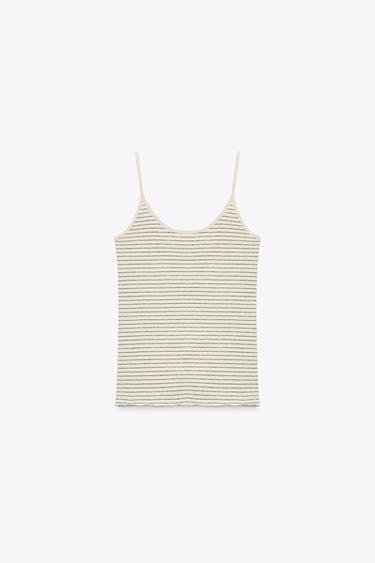 STRIPED RUSTIC T-SHIRT - striped by Zara - Image 6