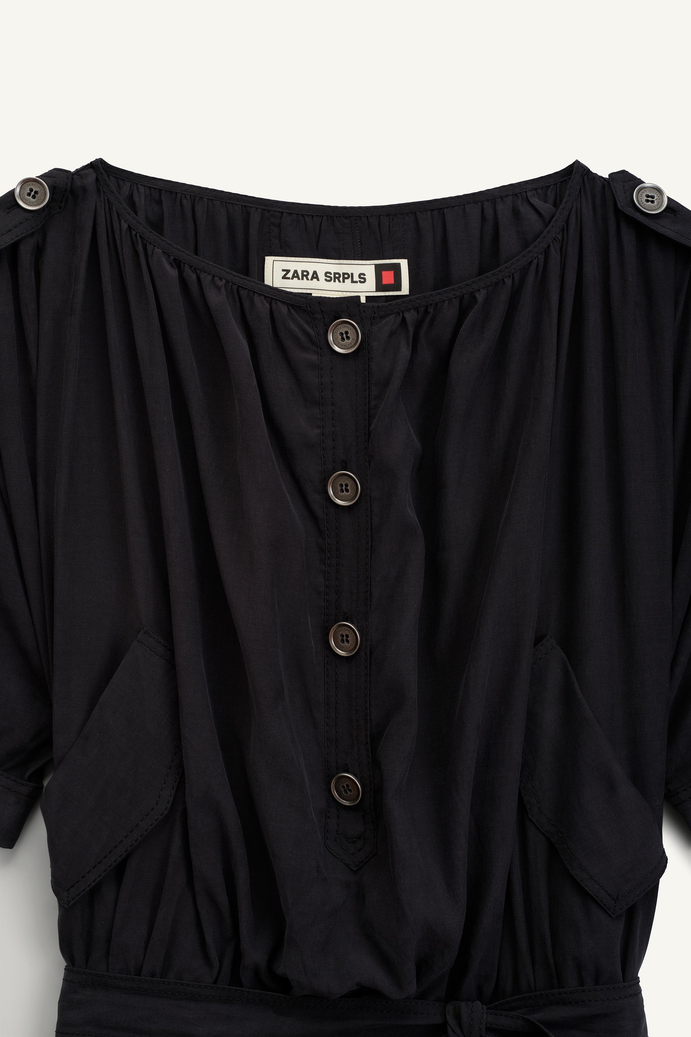 【ZARA】LNG JMPST 14 ジャンプスーツ ブラック | 2695/204/800 LNG JMPST 14 - Noir | ZARA France
