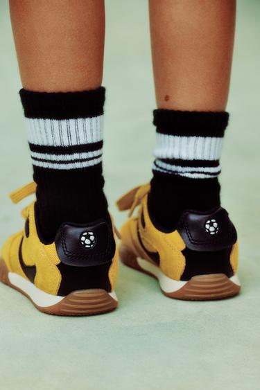COMBINED SPORTS TRAINERS - Yellow by Zara - Image 0