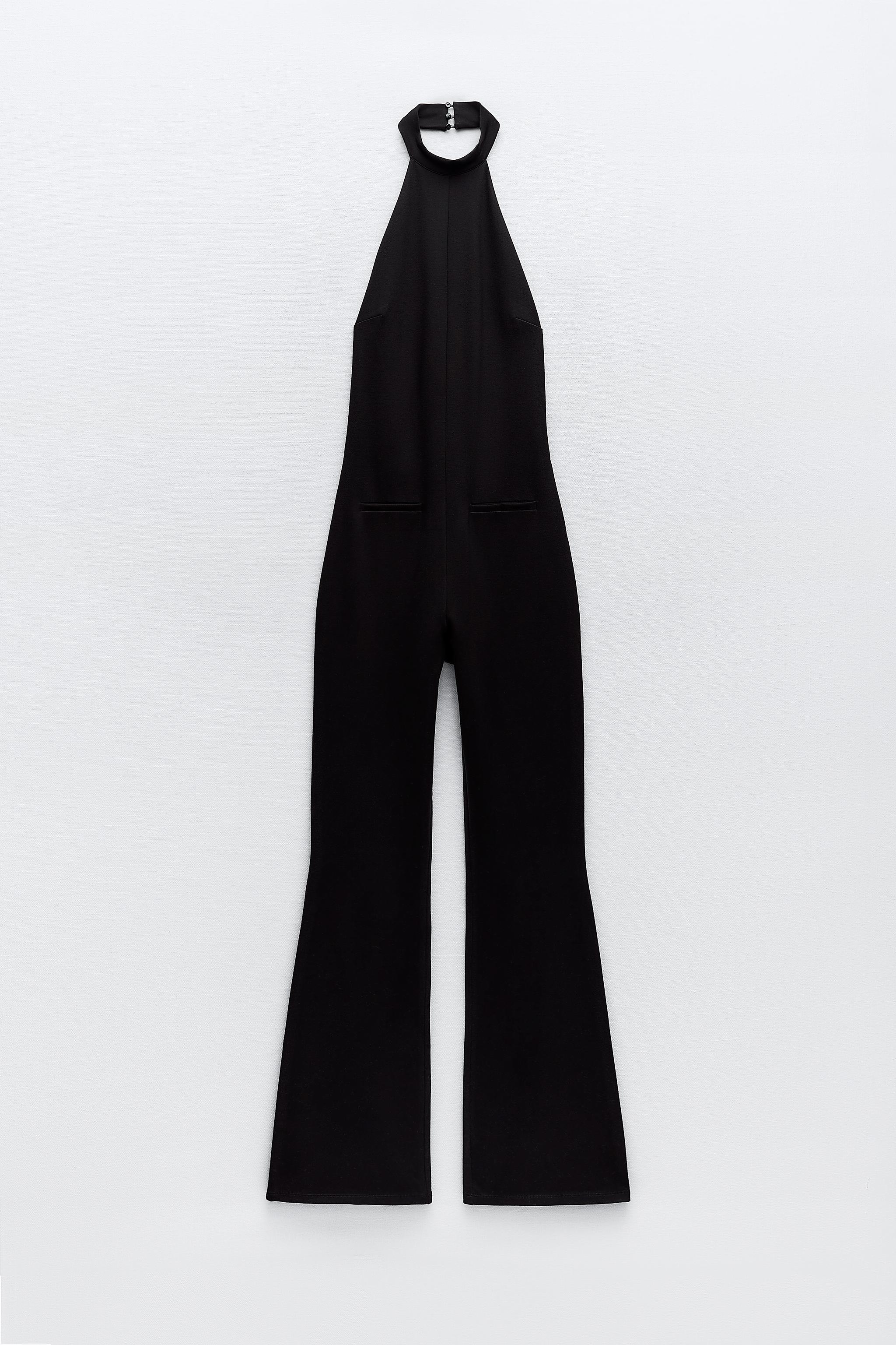 ZARA - Female - Halter bodysuit - Black - M