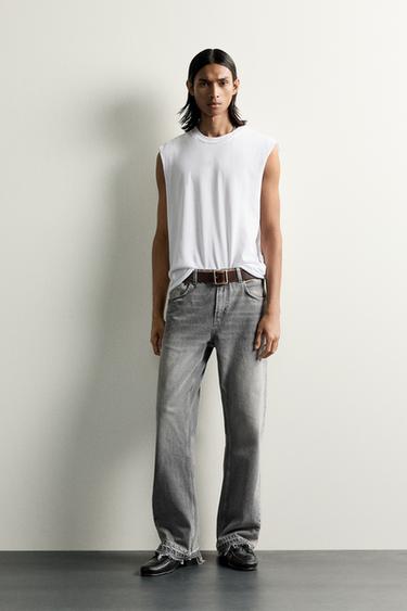 COTTON KNIT TANK TOP - White by Zara