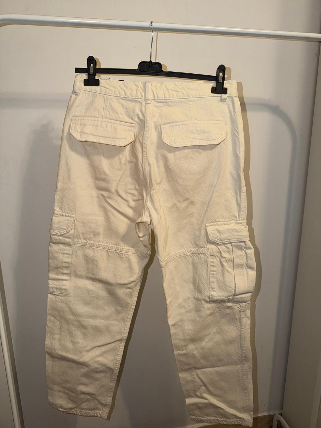 STRAIGHT FIT CARGO TROUSERS - Image 2