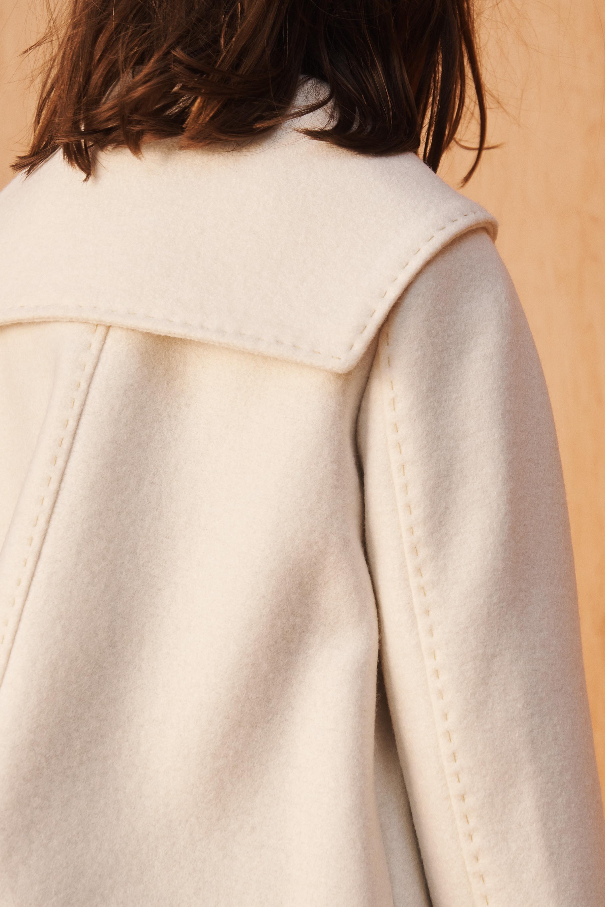 LIMITED EDITION 100% WOOL DOUBLE-BREASTED COAT
