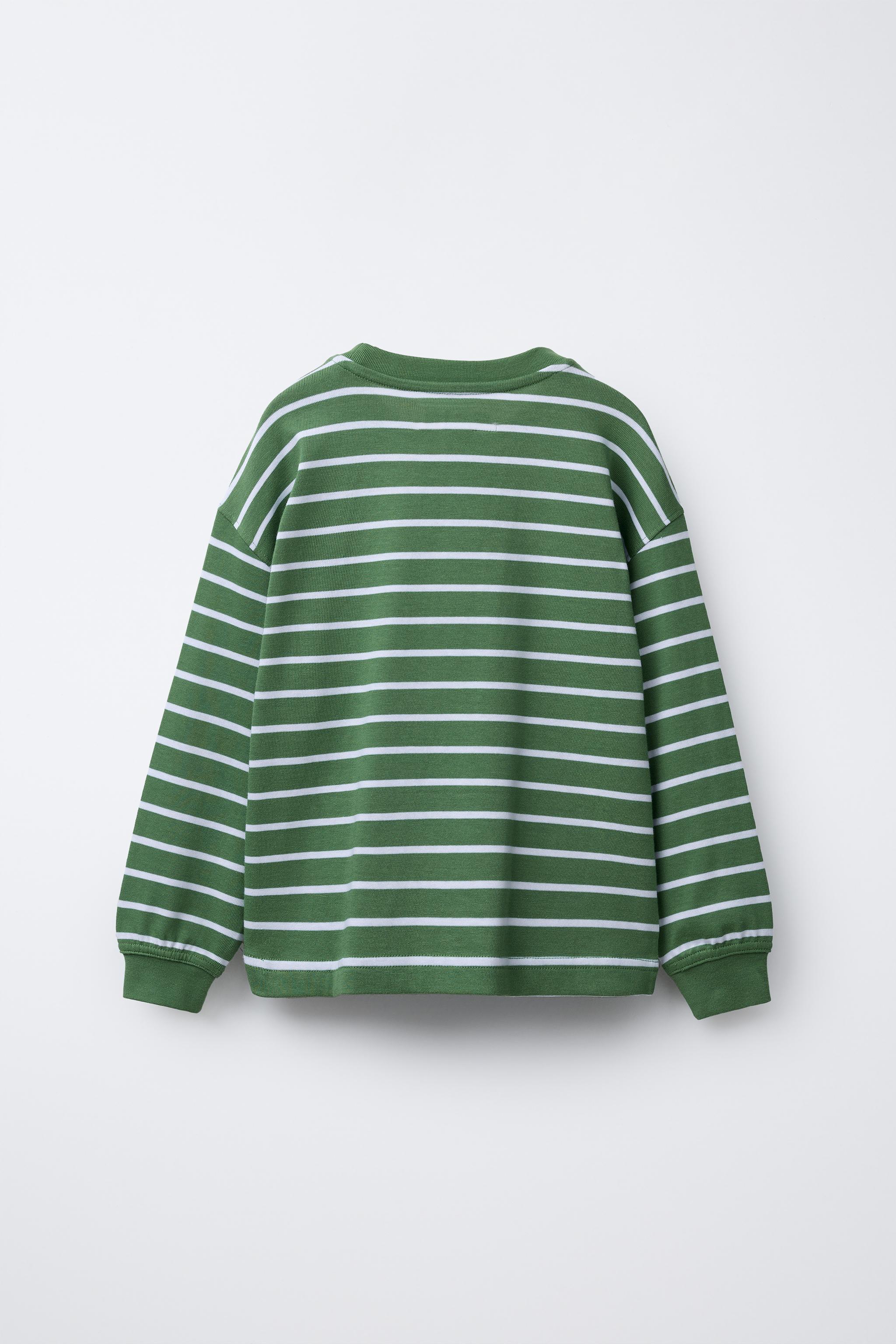 TTTMSW 25AW Zip up shirt（GREEN STRIPE） Zip up shirt（GREEN STRIPE） | TTTMSW