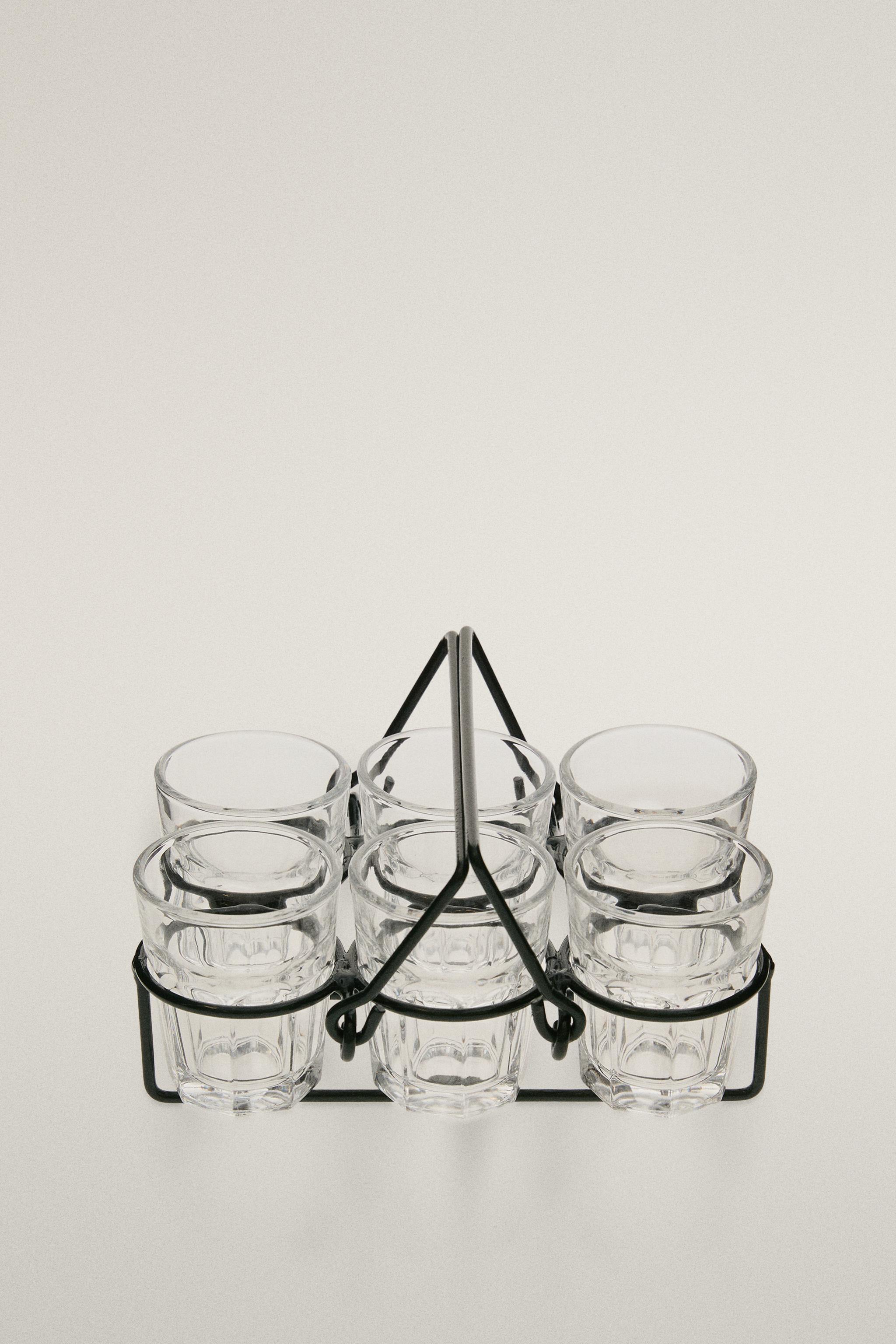 CHRISTMAS GLASS SHOT TUMBLER SET