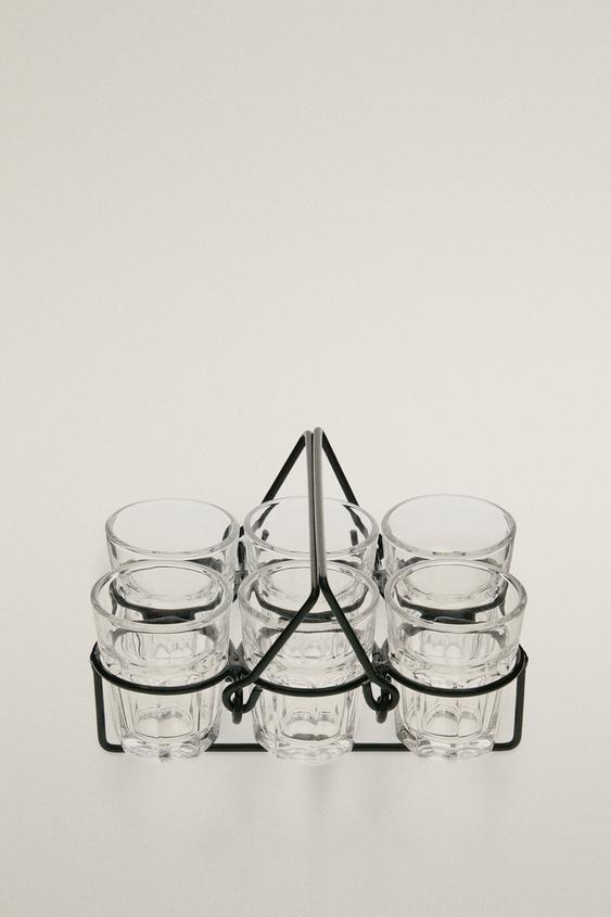 Zara CHRISTMAS SHOT GLASS SET - 綠色 - 圖片 0