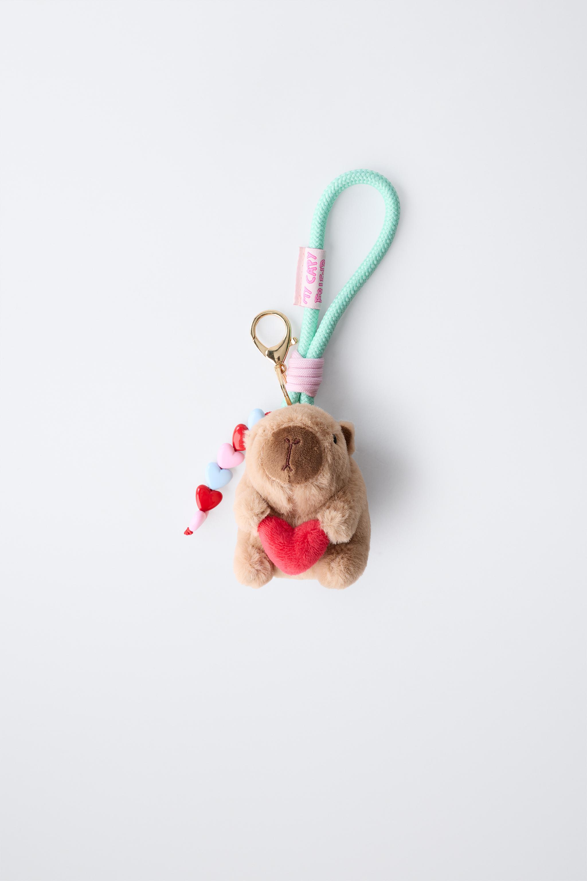 CAPYBARA KEYCHAIN - Brown | ZARA United States