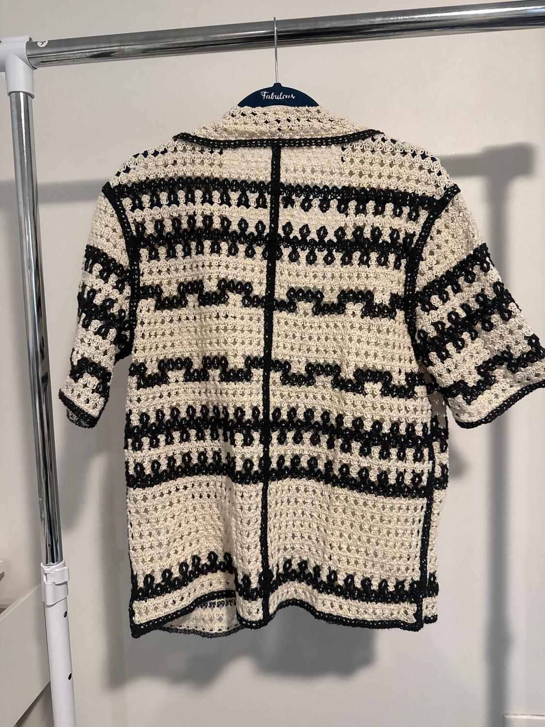 CAMISA CROCHET CONTRASTE - Image 2