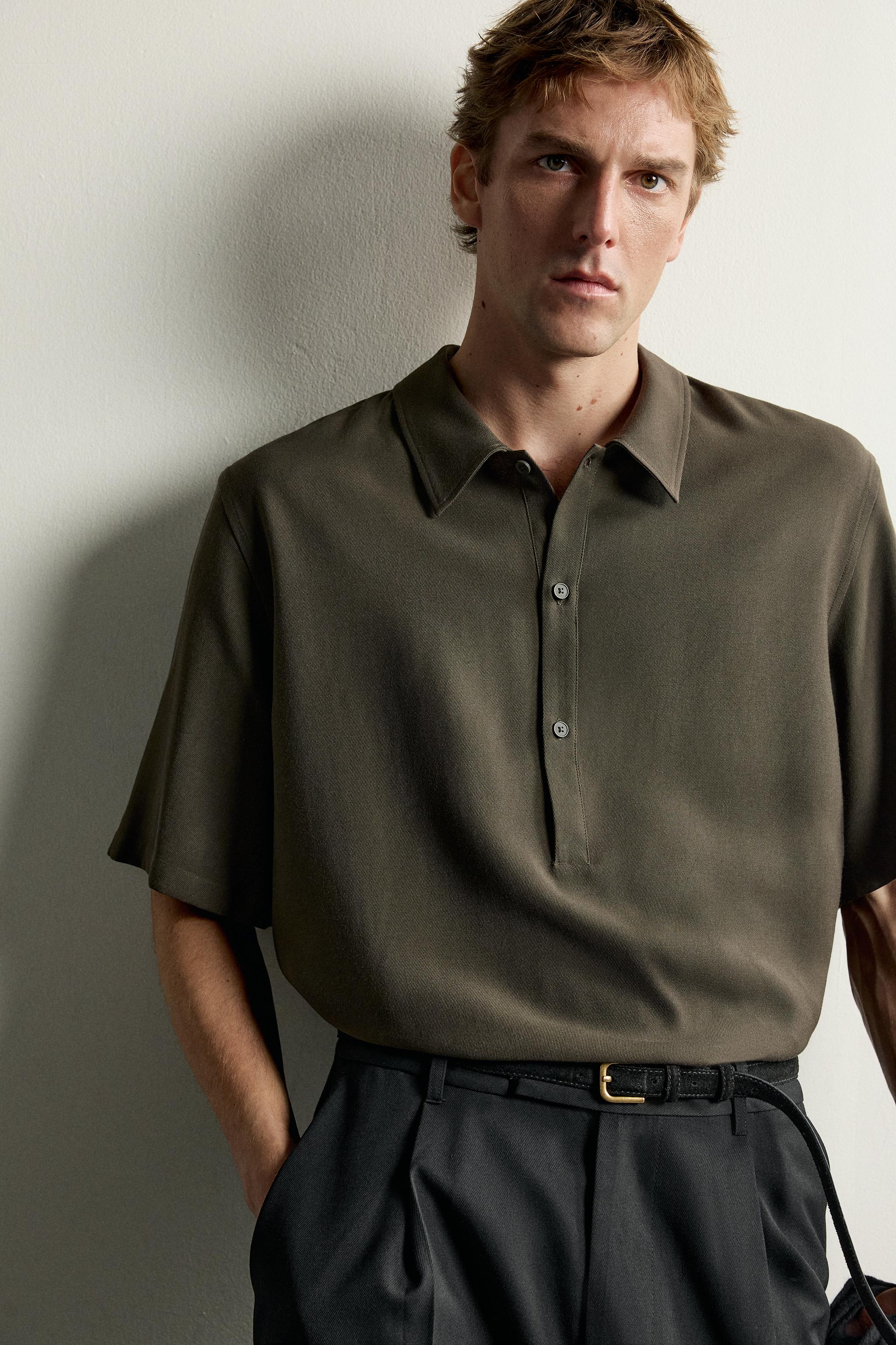 RELAXED FIT POLO SHIRT