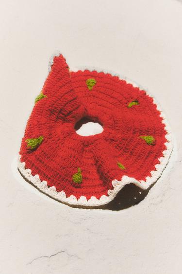 CHOUCHOU CROCHET - Rouge / Corail de Zara - Image 5