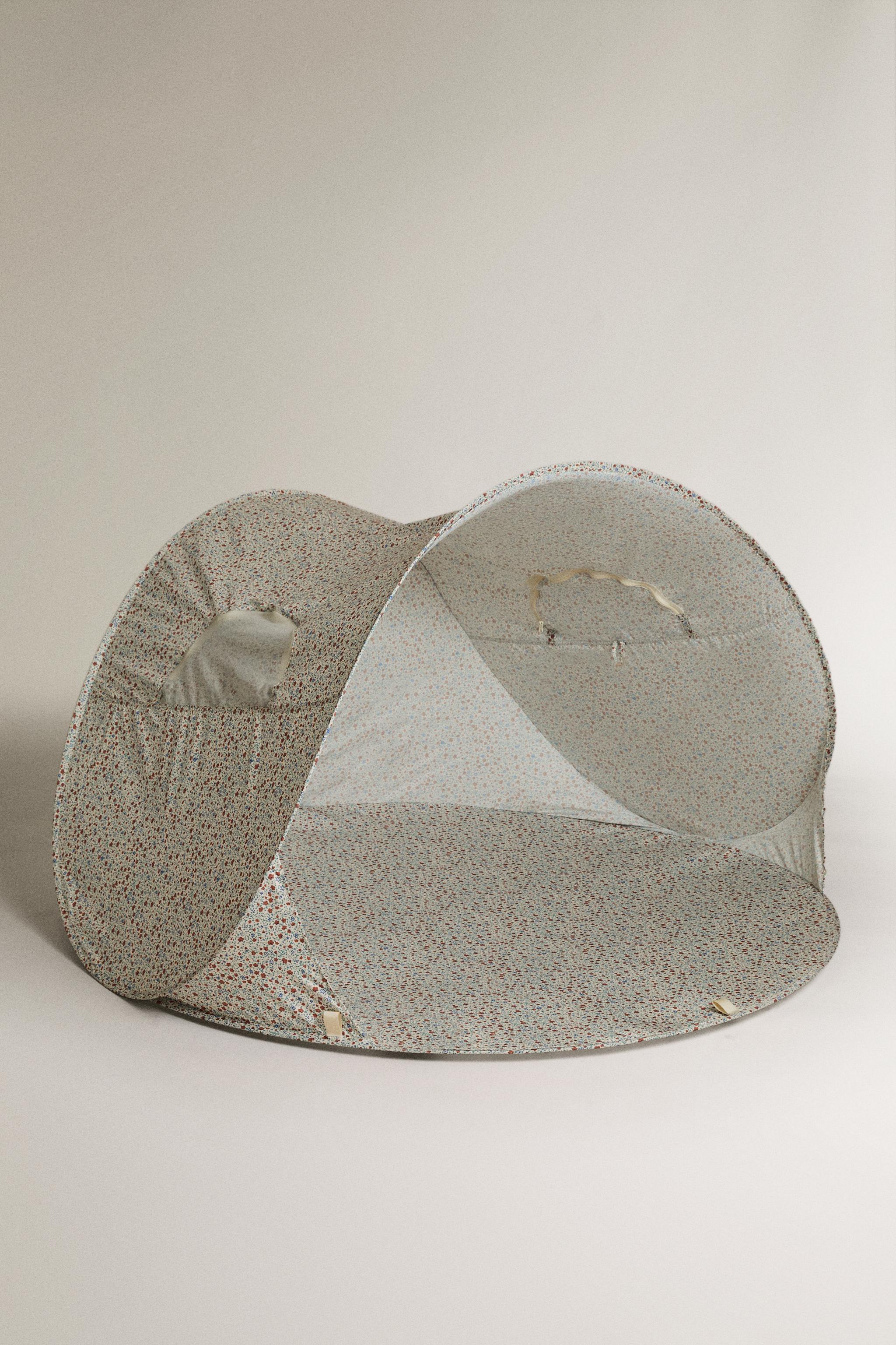 ABRI DE PLAGE ENFANT IMPRIMÉ FLORAL