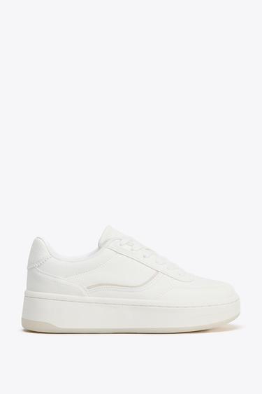 ZAPATILLA BAMBA - Blanco de Zara - Imagen 0