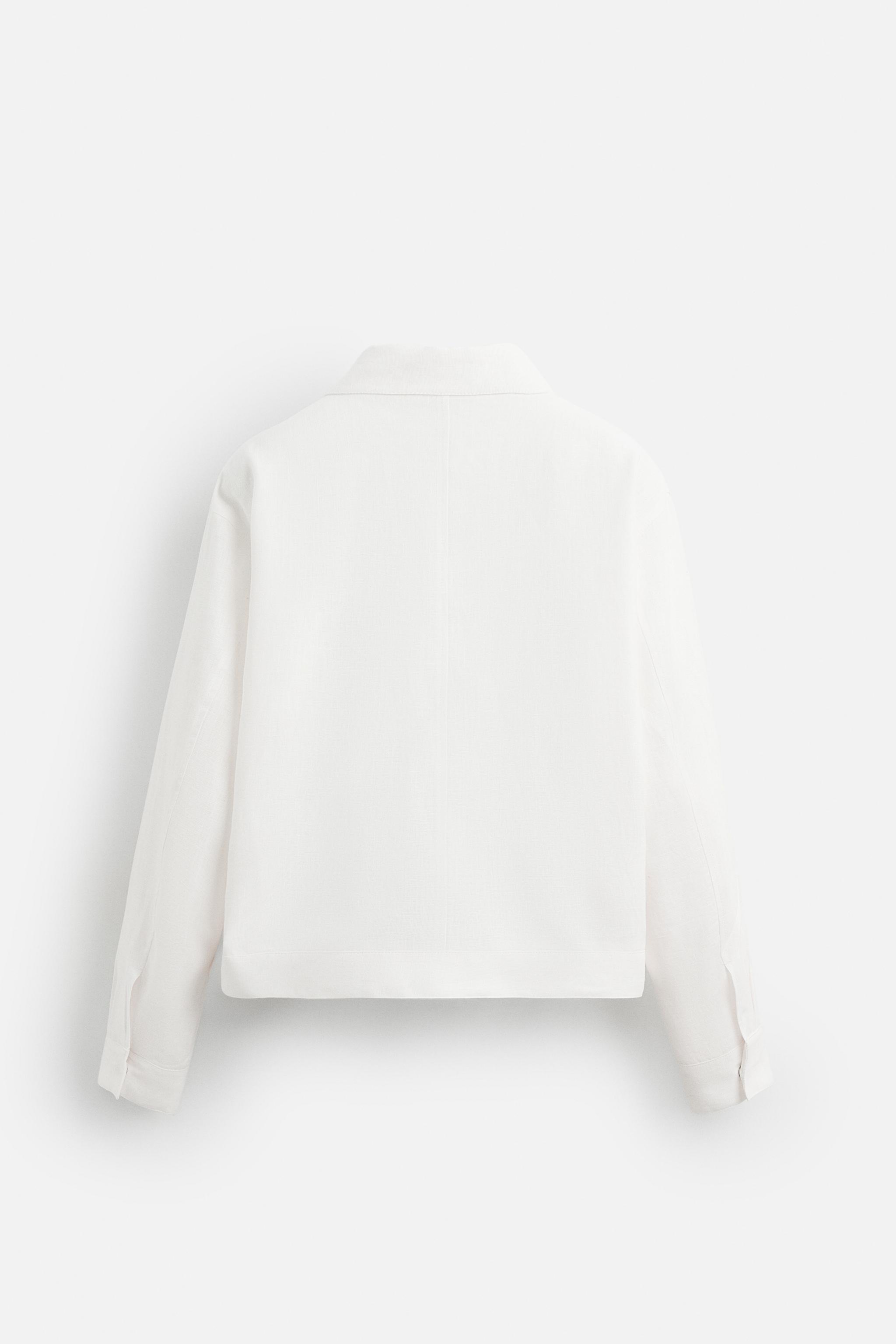 VIP【関税送料無料】希少 MONTEDORO WHITE LINEN CASUAL JACKET 20240703-006-MOCHA-02__58325.