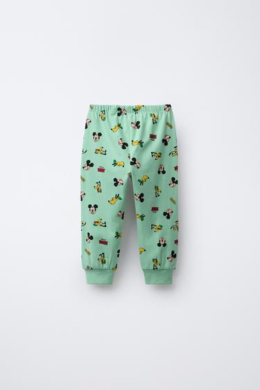 2-6 YEARS/ MICKEY MOUSE © DISNEY T-SHIRT AND TROUSERS PYJAMAS - Ecru by Zara - Image 4