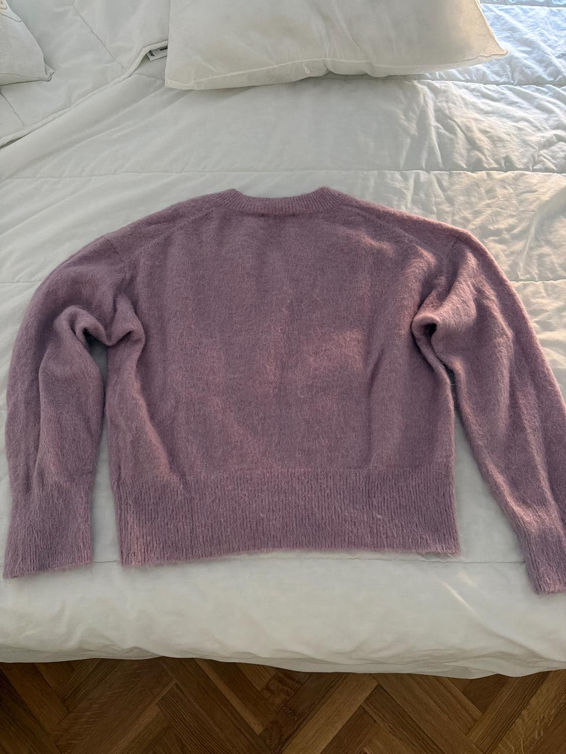 BRUSHED EFFECT KNIT SWEATER - Image 2