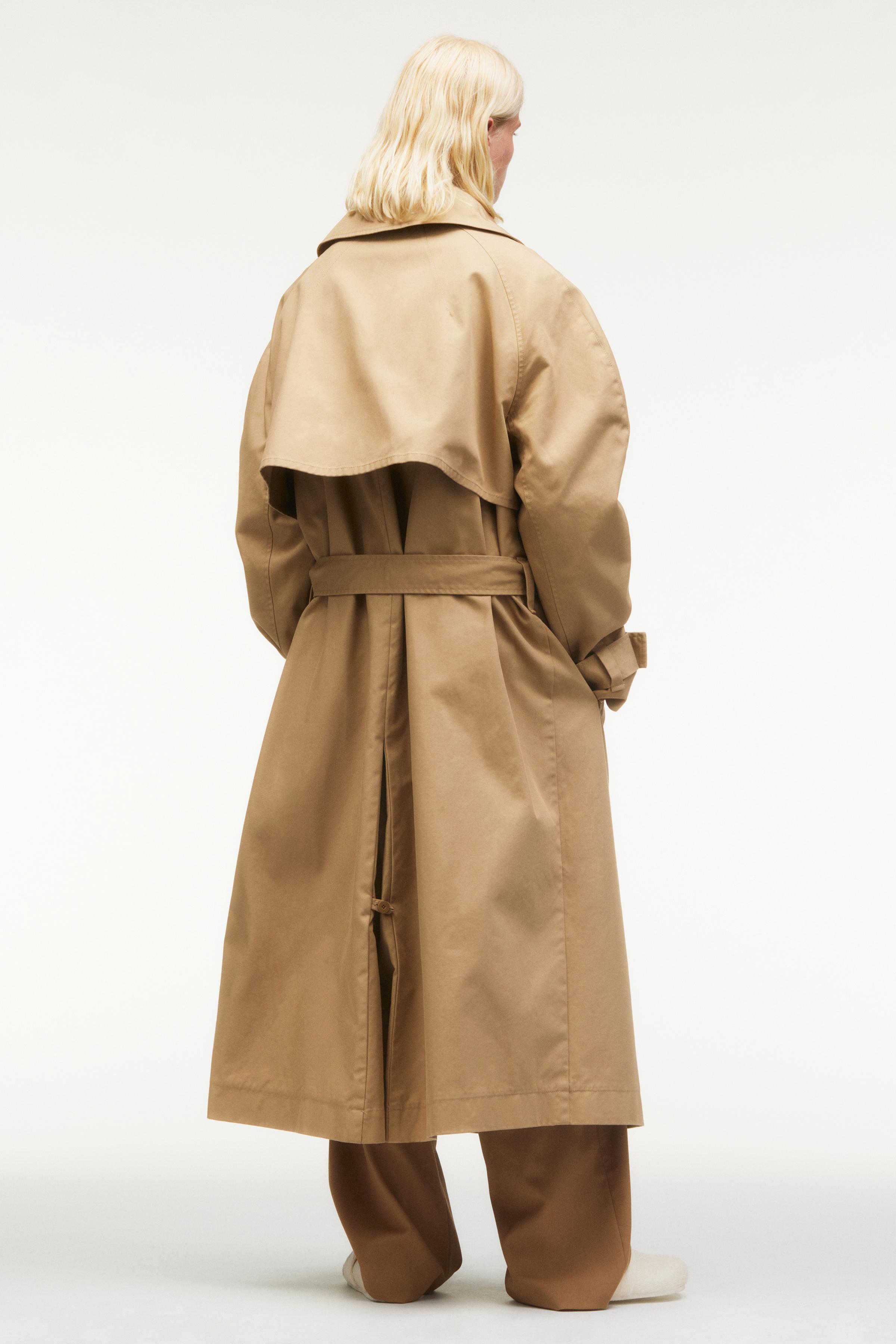 OVERSIZED TRENCH LIMITED EDITION - taupe brown | ZARA United States