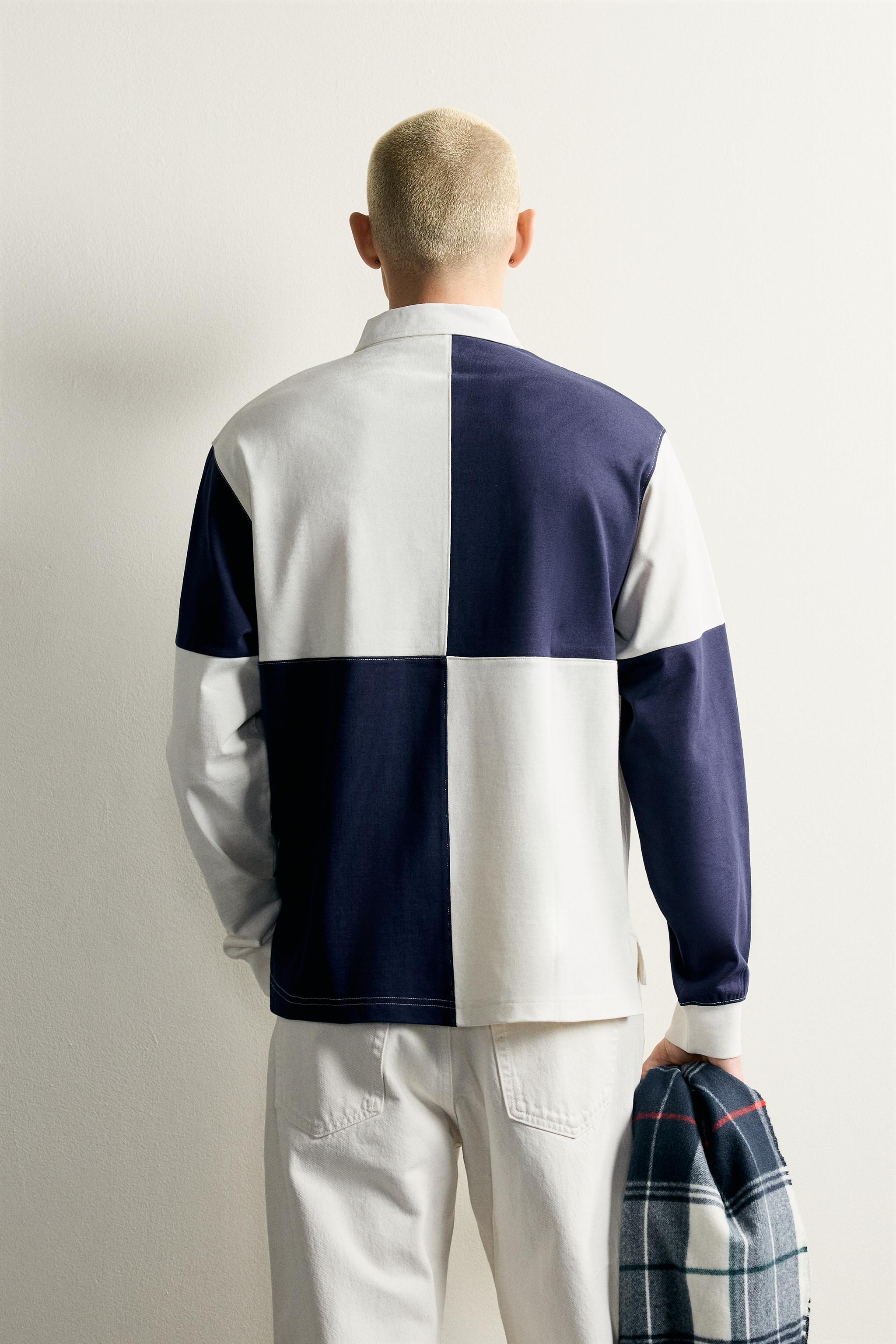 Zara USA 94 FIFA DÜNYA KUPASI™ FIFA KLASİKLERİ BLOK RENK POLO görsel 3