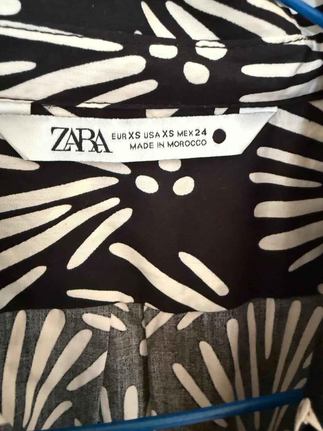 ZW COLLECTION PRINT SHIRT DRESS - Image 3