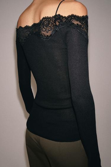 SAMARRETA COMBINADA AMB ESPATLLES DESCOBERTES - Negre de Zara