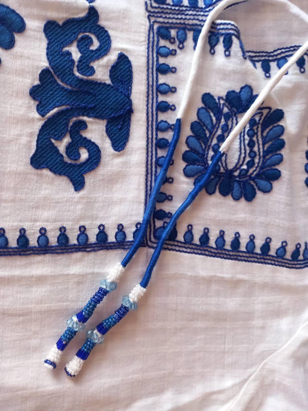 EMBROIDERED SHORT DRESS - Image 3