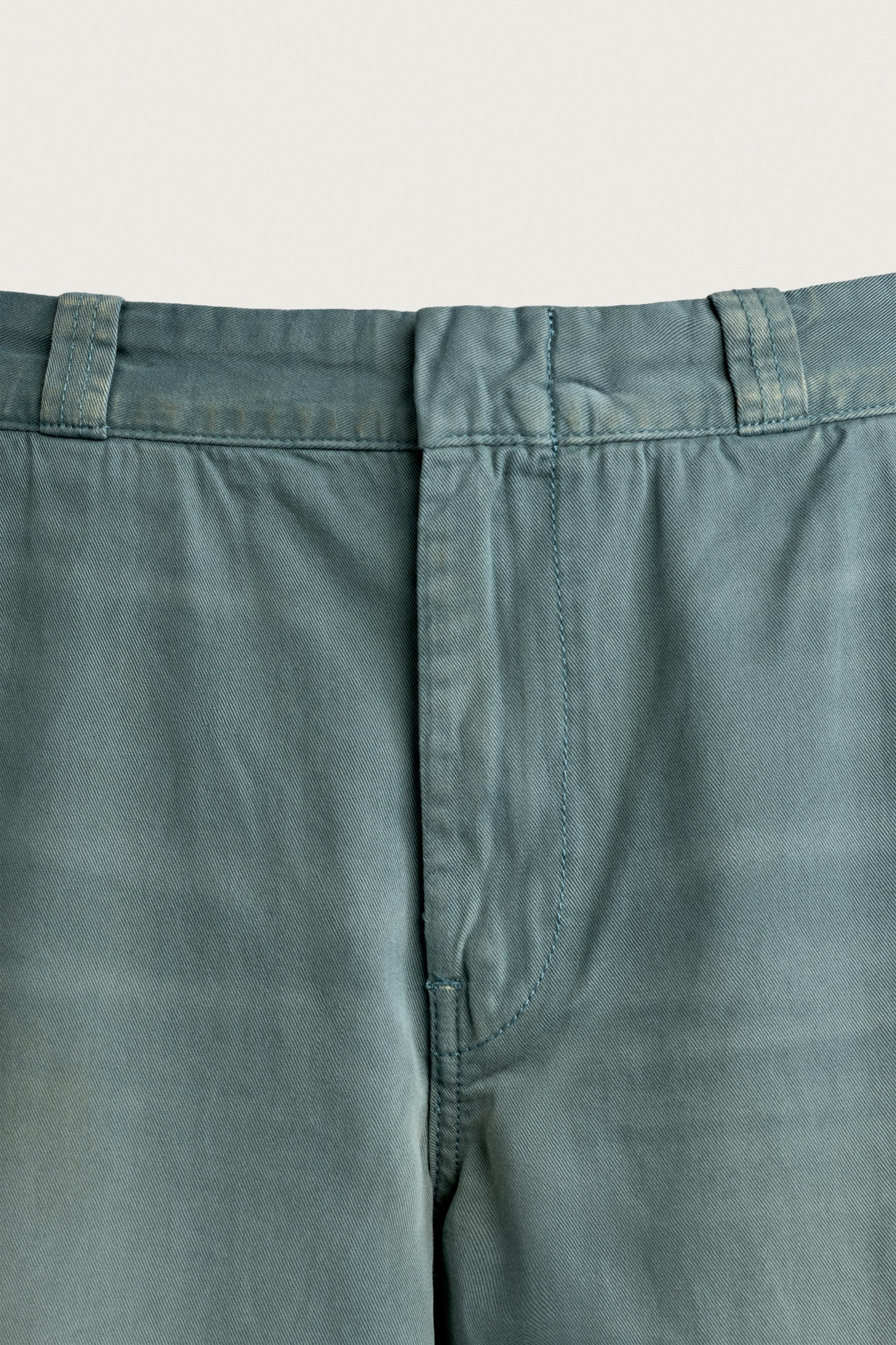 Мужские джинсы Zara DENIM CHINO PANTS — фото 9