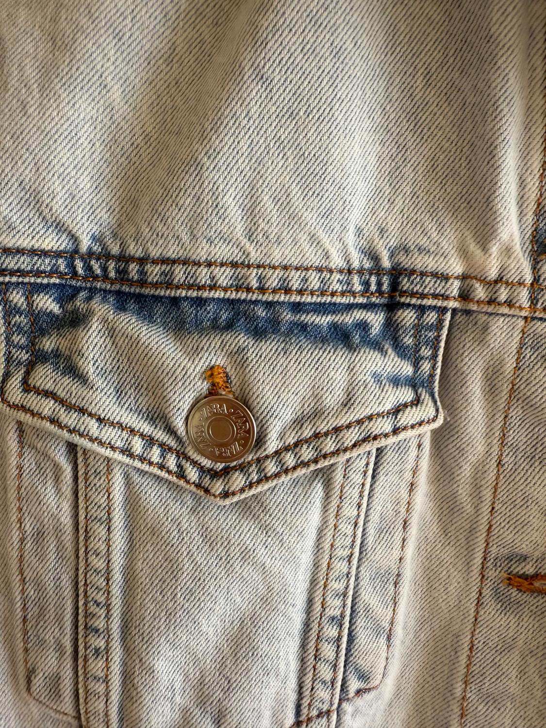 CHALECO DENIM Z1975 SNOW WASH - Image 5