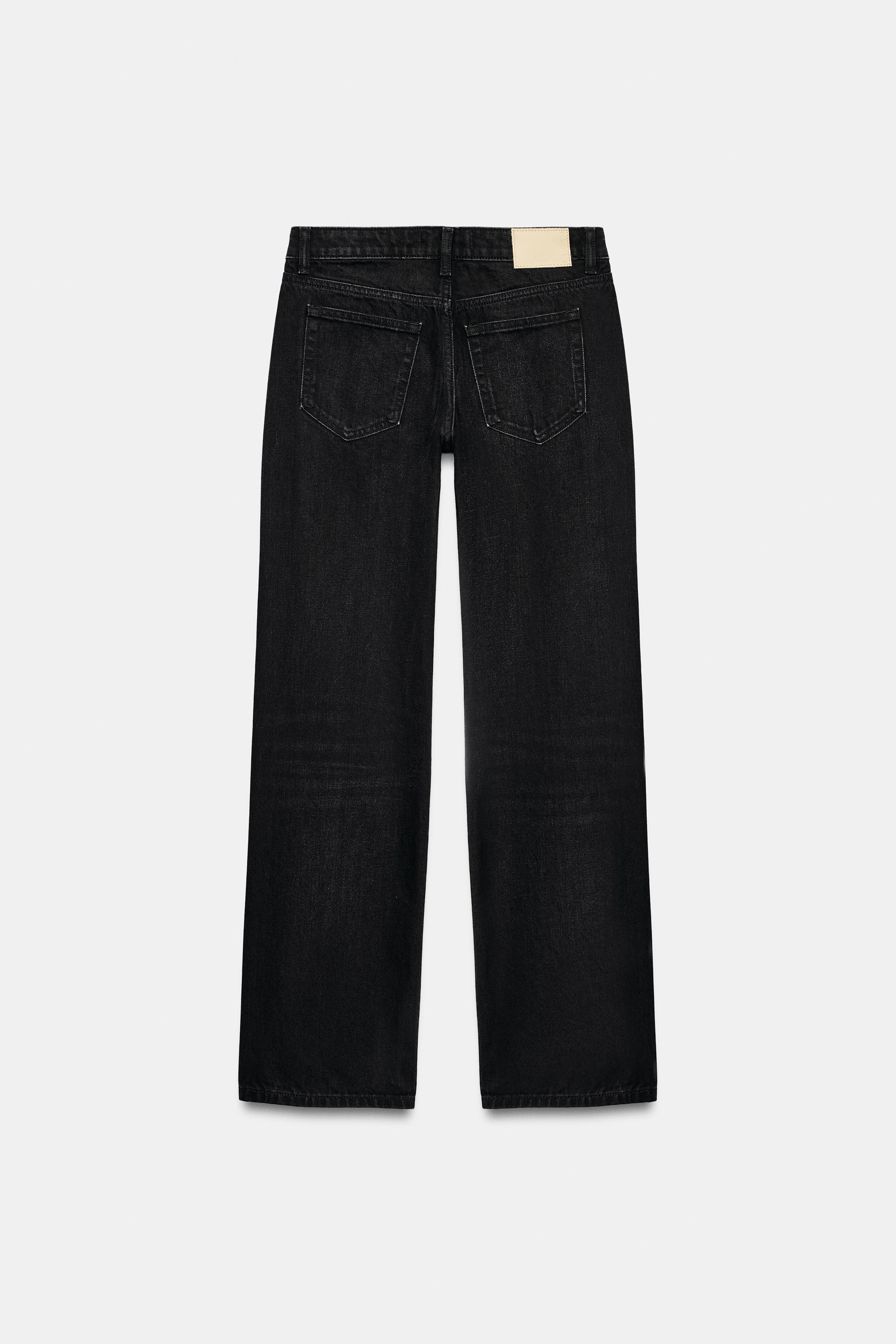 Женские джинсы Zara Z1975 LOW-RISE REGULAR JEANS — фото 9