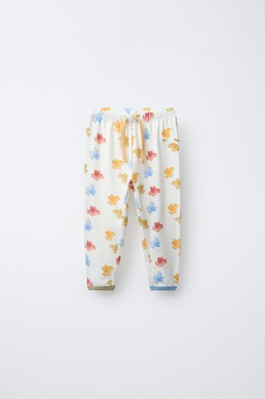 2-6 YEARS/ BIRD PRINT PYJAMAS - Ecru by Zara - Image 3