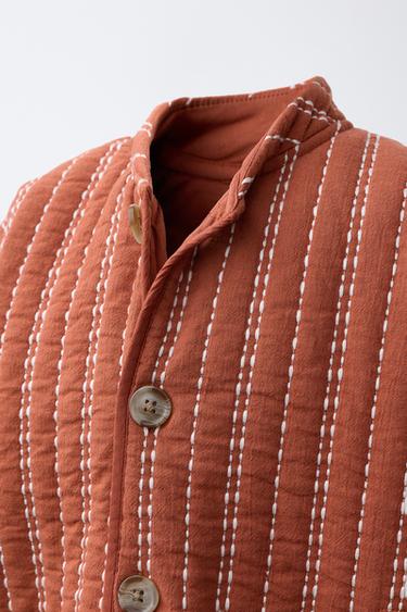 CAZADORA BORDADA - Teja de Zara