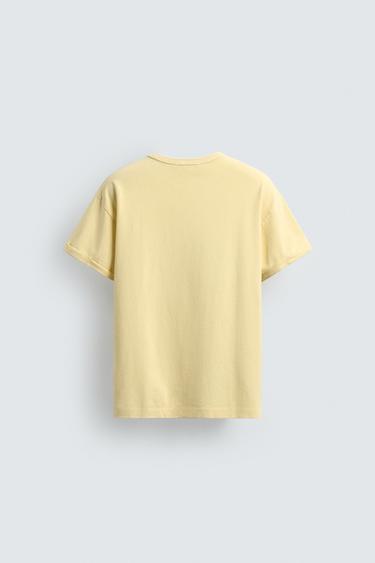 LEBLON WASHED T-SHIRT - Butter by Zara - Image 7
