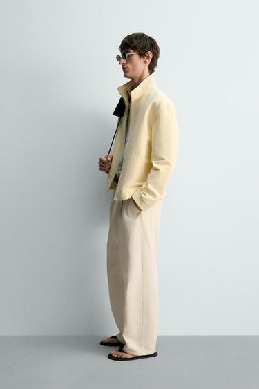REGULAR FIT JACKET - Butter by Zara - Image 3