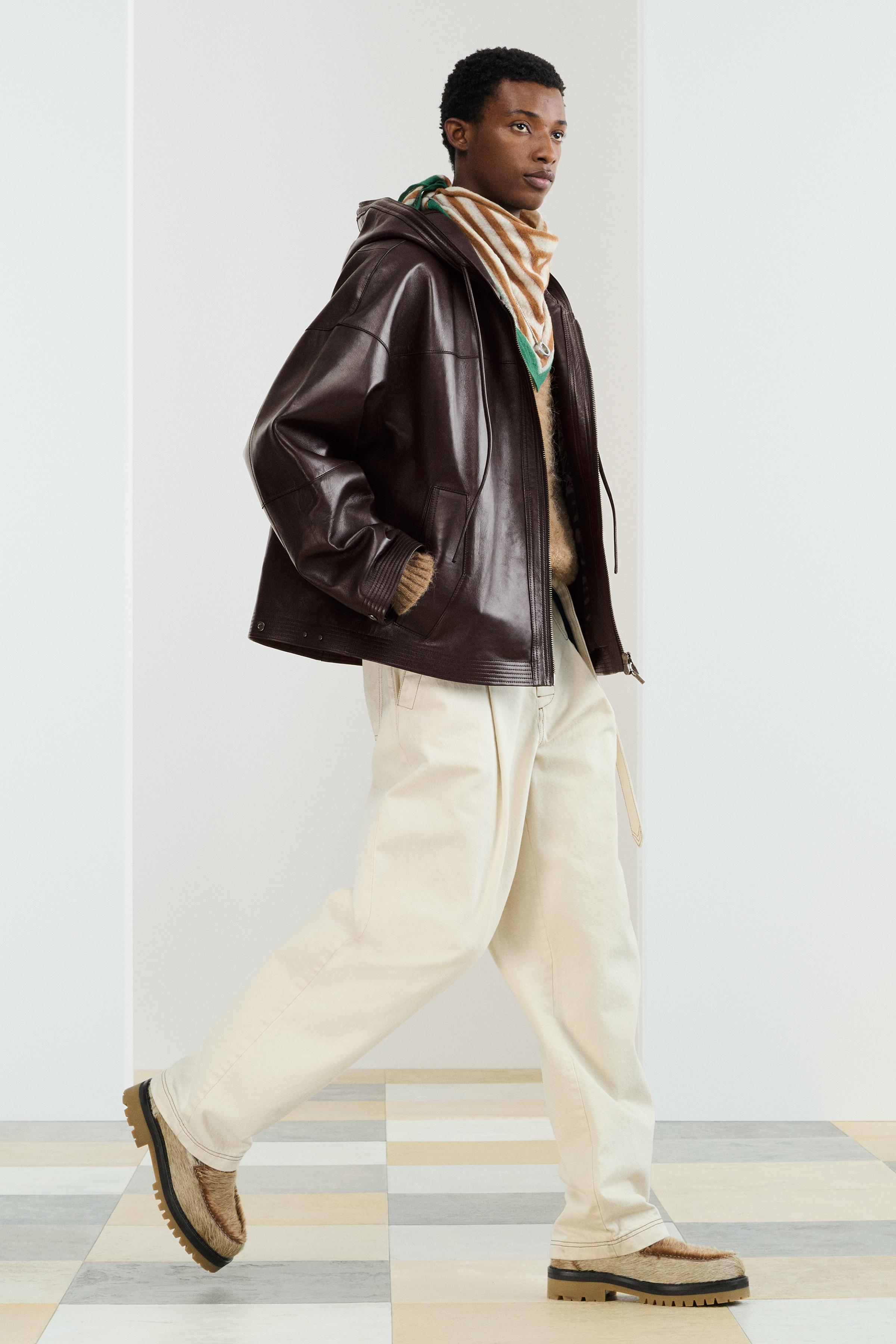 レザーJKTC - ダークブラウン | ZARA Japan / 日本