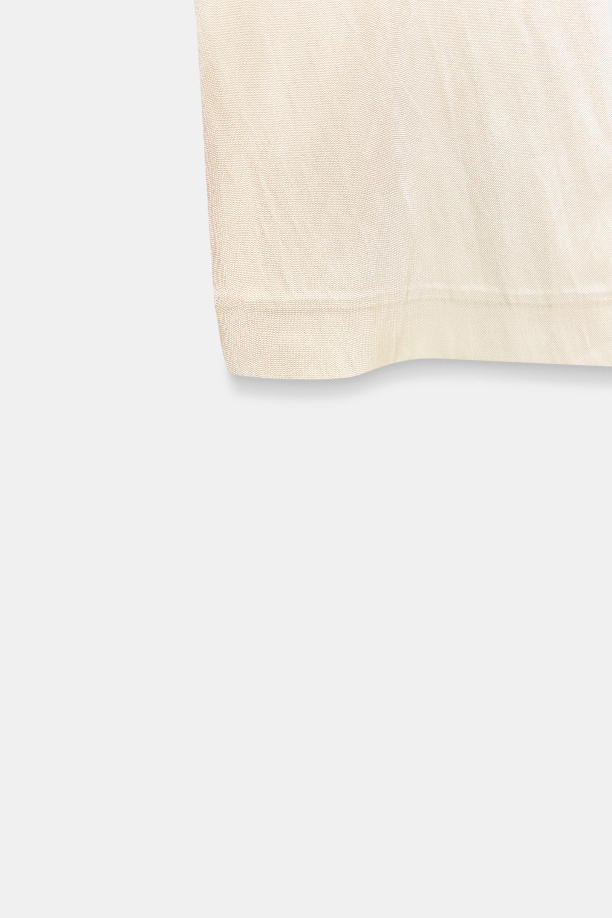 SATIN EFFECT TANK TOP