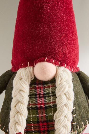 CHRISTMAS GNOME DOORSTOP - Red by Zara - Image 2