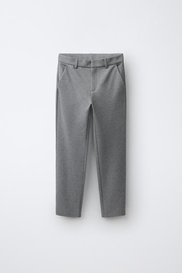 COMFORT SUIT TROUSERS - Grey by Zara - Image 0